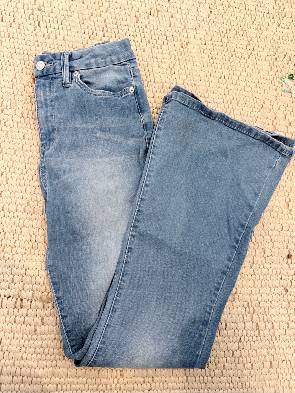 Forever 21 Mid-Blue Flare Jeans